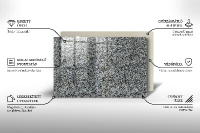 Posavaso de vidrio para velas Textura de piedra