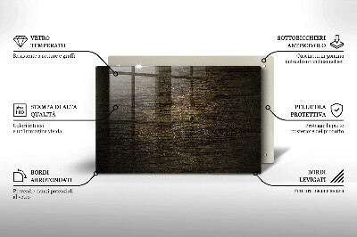 Dekoracyjna podstawka pod znicz Tekstura drewna kora