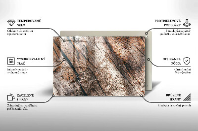 Posavaso de vidrio para velas funerarias Estructura de madera