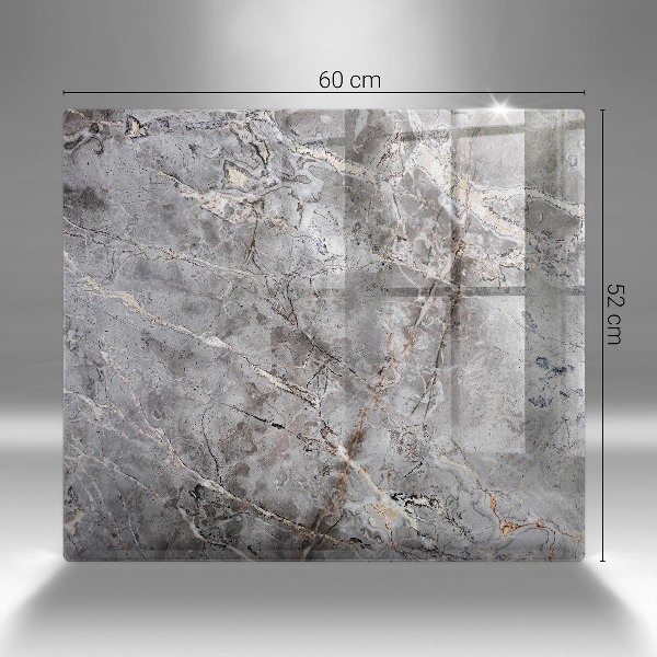 Posavaso de vidrio para velas Textura de piedra