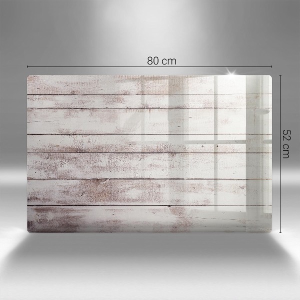 Posavaso de cristal para velas funerarias Tablas de madera viejas