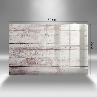 Posavaso de cristal para velas funerarias Tablas de madera viejas