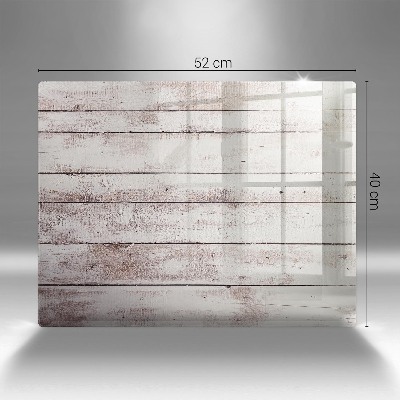 Posavaso de cristal para velas funerarias Tablas de madera viejas