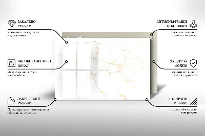 Posavaso de cristal para velas funerarias Elegante piedra de mármol