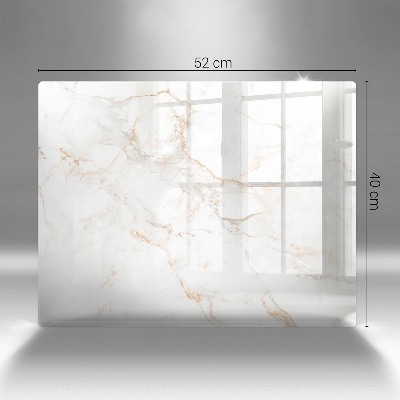 Posavaso de cristal para velas funerarias Elegante piedra de mármol