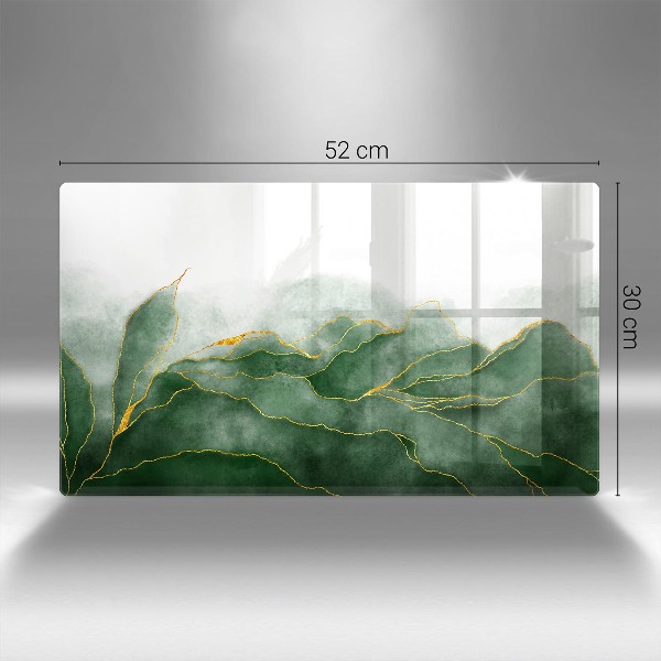 Posavaso de cristal para velas funerarias Naturaleza abstracta