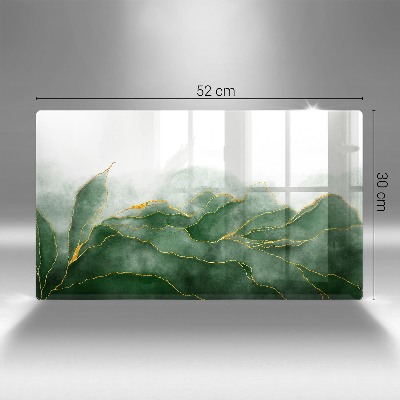 Posavaso de cristal para velas funerarias Naturaleza abstracta