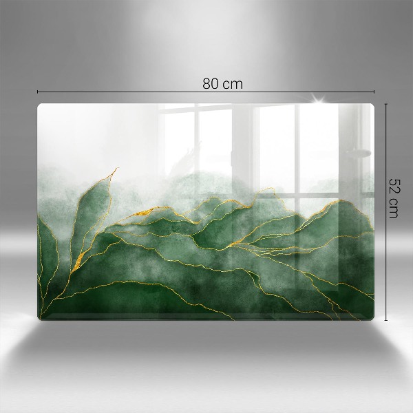 Posavaso de cristal para velas funerarias Naturaleza abstracta