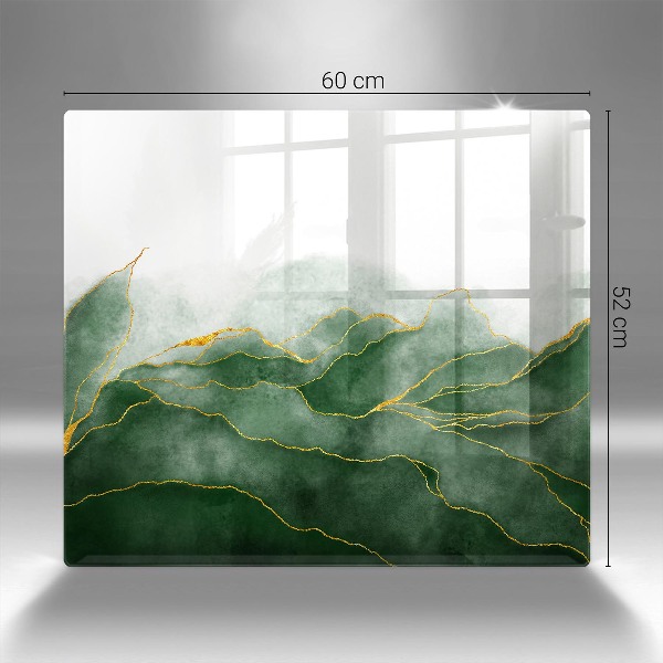 Posavaso de cristal para velas funerarias Naturaleza abstracta