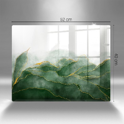 Posavaso de cristal para velas funerarias Naturaleza abstracta