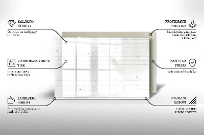 Posavaso de cristal para velas funerarias Tableros de luz modernos