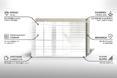Posavaso de cristal para velas funerarias Tableros de luz modernos