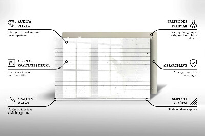 Posavaso de cristal para velas funerarias Tableros de luz modernos
