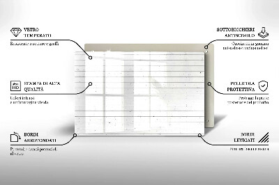Posavaso de cristal para velas funerarias Tableros de luz modernos