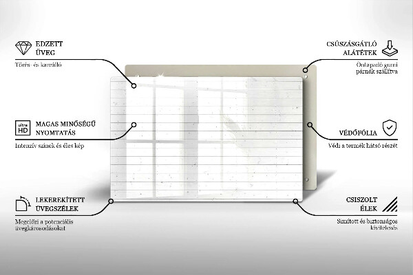 Posavaso de cristal para velas funerarias Tableros de luz modernos