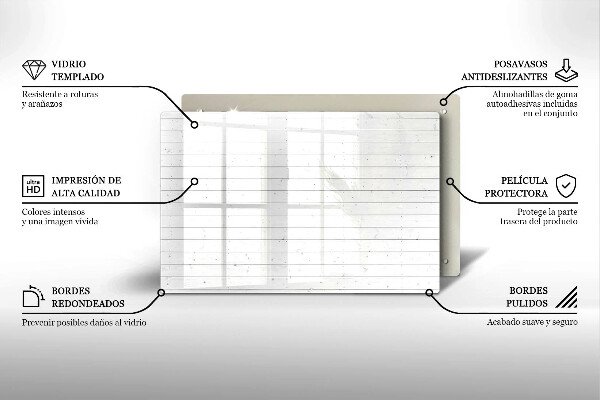 Posavaso de cristal para velas funerarias Tableros de luz modernos