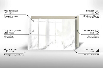 Dekoracyjna podkładka pod znicz Nowoczesny marmur
