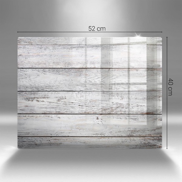 Posavaso de cristal para velas funerarias Tablas de madera clara