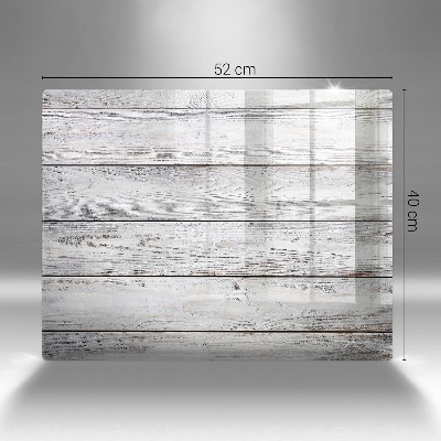 Posavaso de cristal para velas funerarias Tablas de madera clara