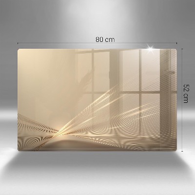 Posavaso de vidrio para velas funerarias Abstracción moderna