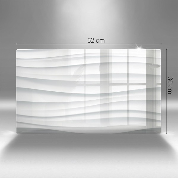 Posavaso de cristal para velas funerarias Estructura moderna