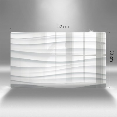 Posavaso de cristal para velas funerarias Estructura moderna