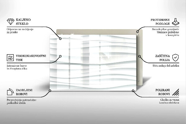 Posavaso de cristal para velas funerarias Estructura moderna