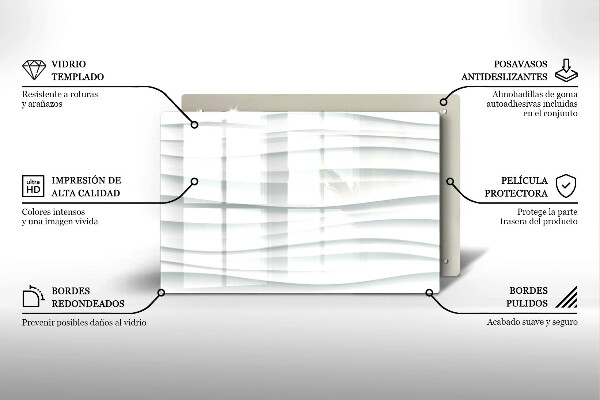 Posavaso de cristal para velas funerarias Estructura moderna
