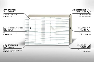 Posavaso de cristal para velas funerarias Estructura moderna