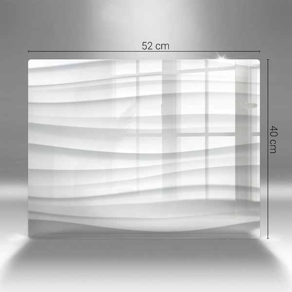 Posavaso de cristal para velas funerarias Estructura moderna