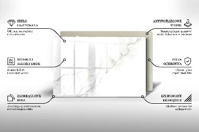 Posavaso de vidrio para velas Fondo de piedra de mármol
