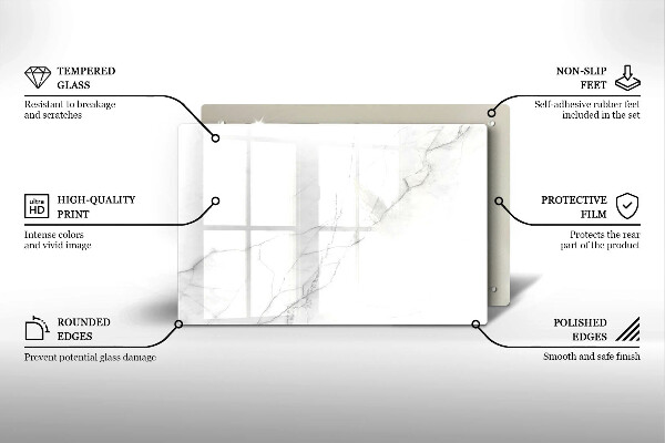 Posavaso de vidrio para velas Fondo de piedra de mármol
