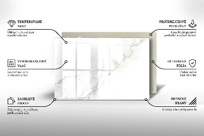 Posavaso de vidrio para velas Fondo de piedra de mármol