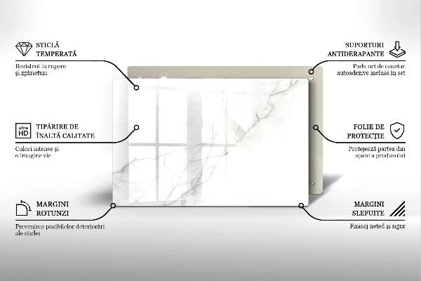 Posavaso de vidrio para velas Fondo de piedra de mármol