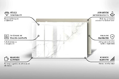 Posavaso de vidrio para velas Fondo de piedra de mármol