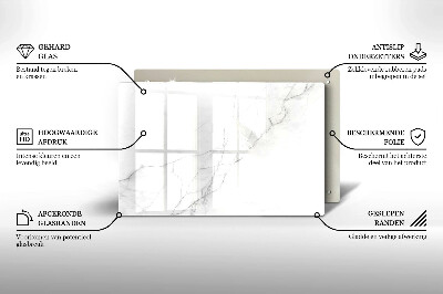 Posavaso de vidrio para velas Fondo de piedra de mármol