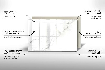Posavaso de vidrio para velas Fondo de piedra de mármol