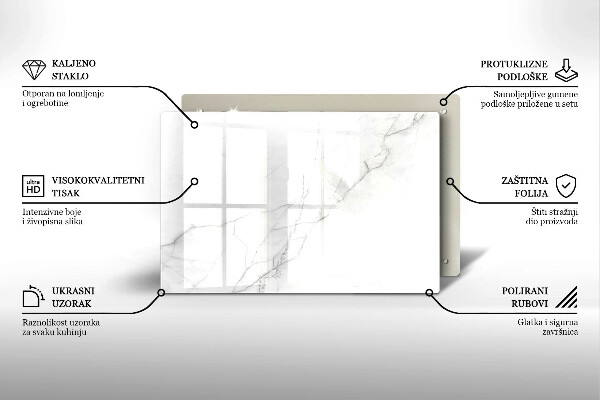 Posavaso de vidrio para velas Fondo de piedra de mármol