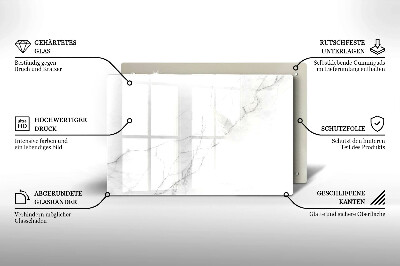 Posavaso de vidrio para velas Fondo de piedra de mármol