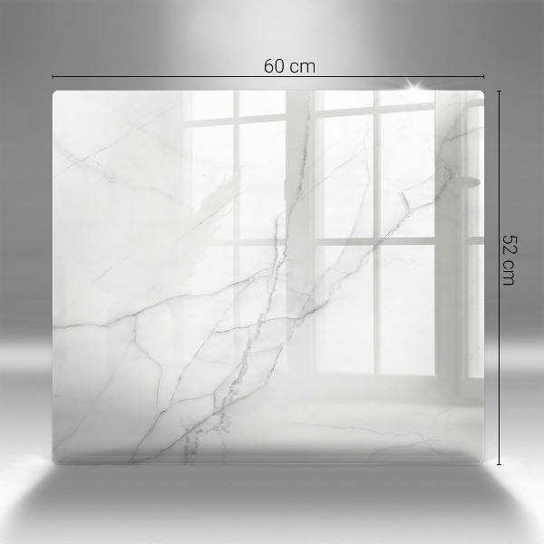 Posavaso de vidrio para velas Fondo de piedra de mármol