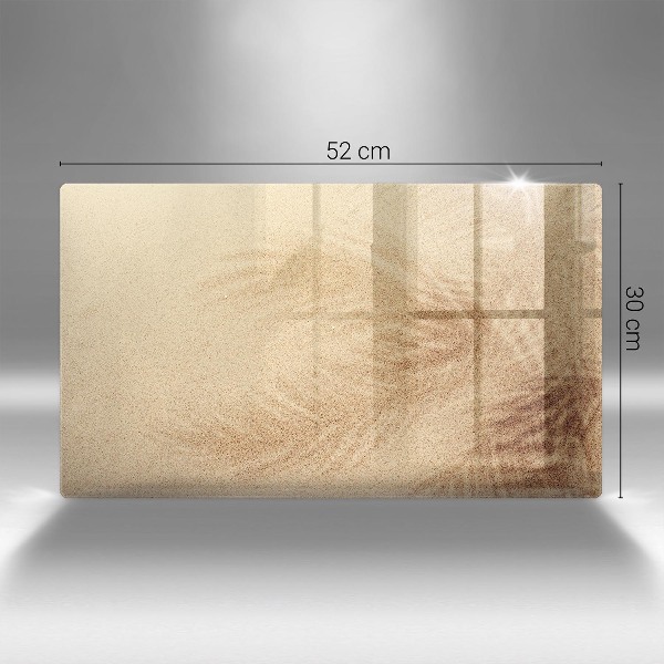 Posavaso de vidrio para velas funerarias Arena