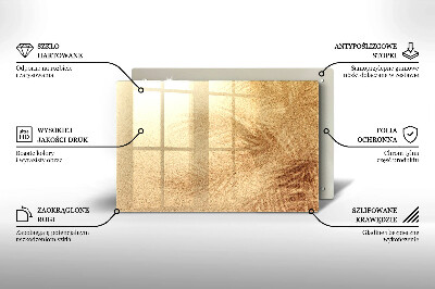 Posavaso de vidrio para velas funerarias Arena