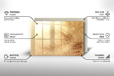 Posavaso de vidrio para velas funerarias Arena