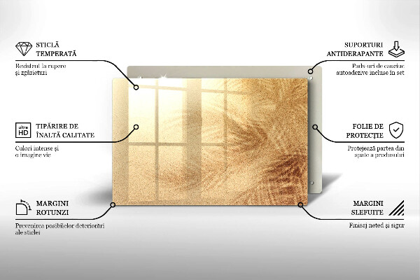 Posavaso de vidrio para velas funerarias Arena