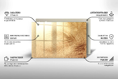 Posavaso de vidrio para velas funerarias Arena