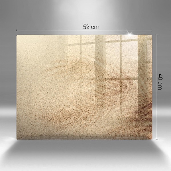 Posavaso de vidrio para velas funerarias Arena