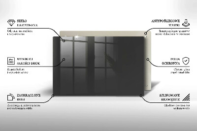 Posavaso de vidrio para velas funerarias Color gris