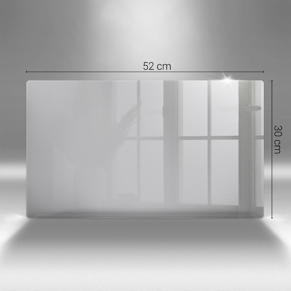 Posavaso de cristal para velas funerarias Color gris