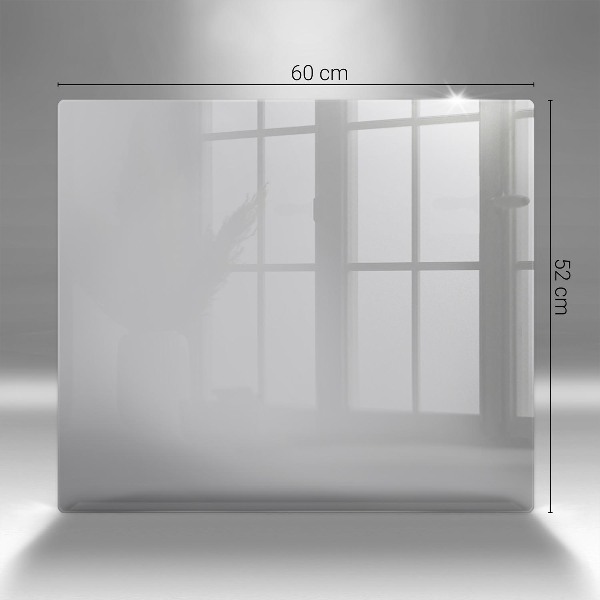 Posavaso de cristal para velas funerarias Color gris