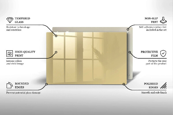 Posavaso de vidrio para velas funerarias Color beige